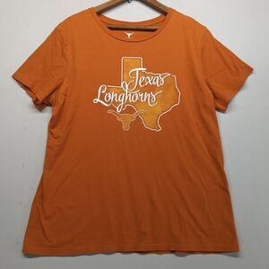 Texas Longhorns Apparel Women's Short Sleeve Shirt XL Orange NCAA Fan Gear